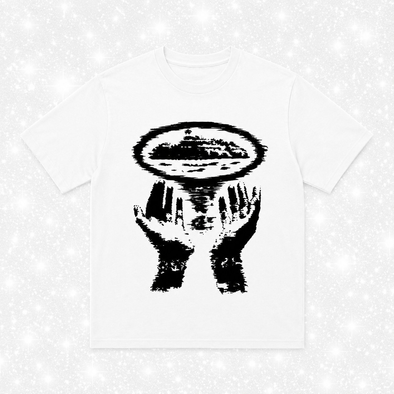 WHITE VERTEX CORT TEE