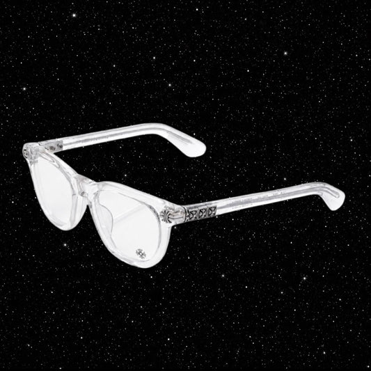CLEAR CHROME GLASSES