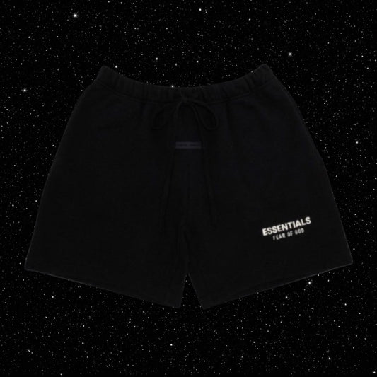 CALM JET BLACK SHORTS