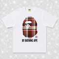 WHITE BURB TEE