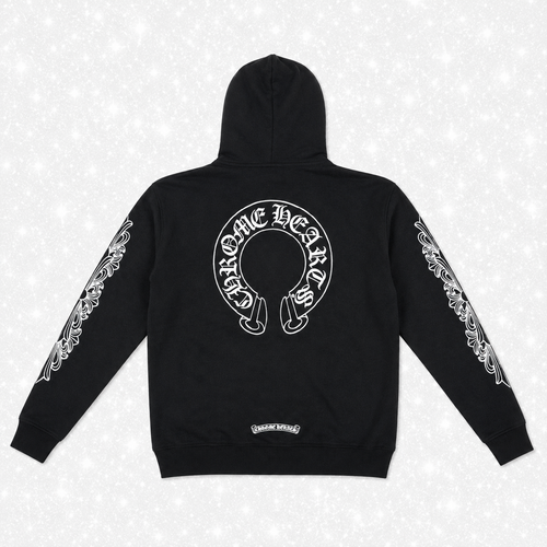 BLACK HORSESHOE ZIP-UP