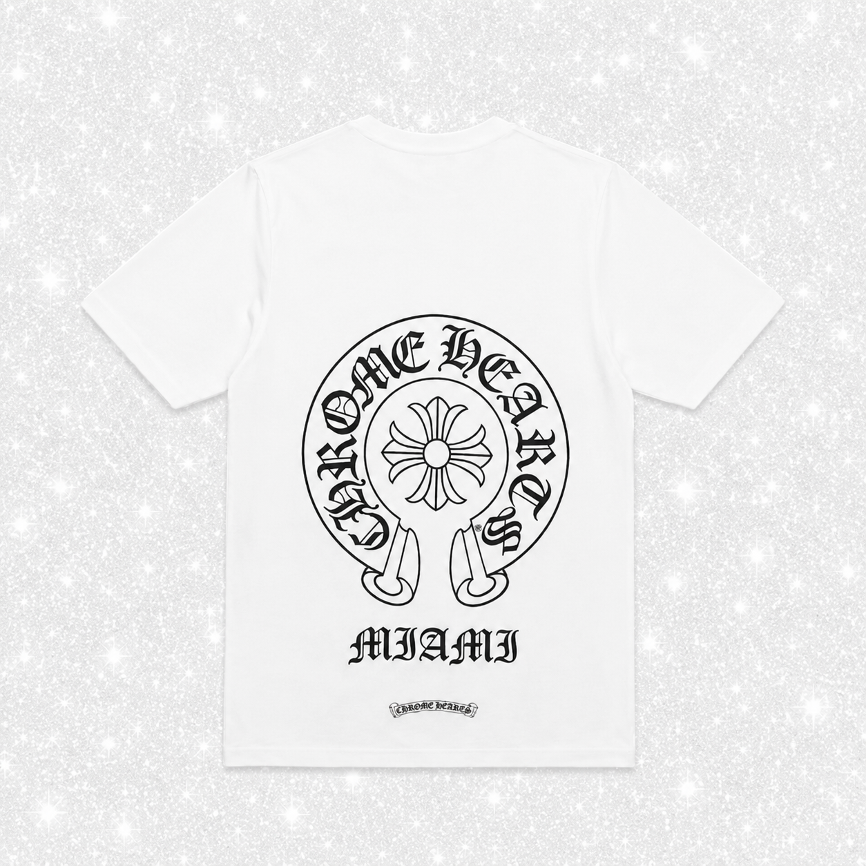 WHITE MIAMI TEE