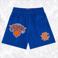 EE BLUE KNICKS SHORTS