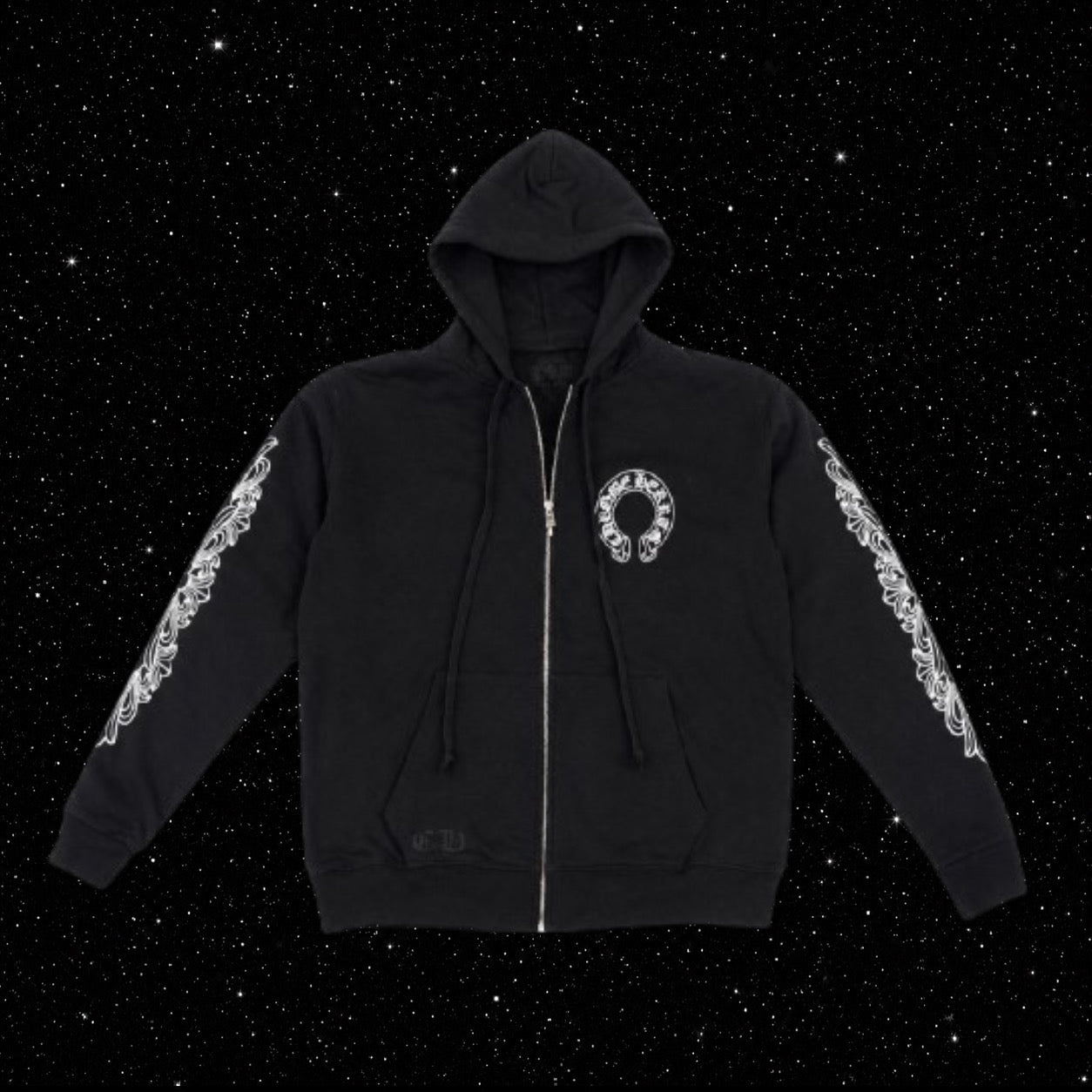 BLACK HORSESHOE ZIP-UP