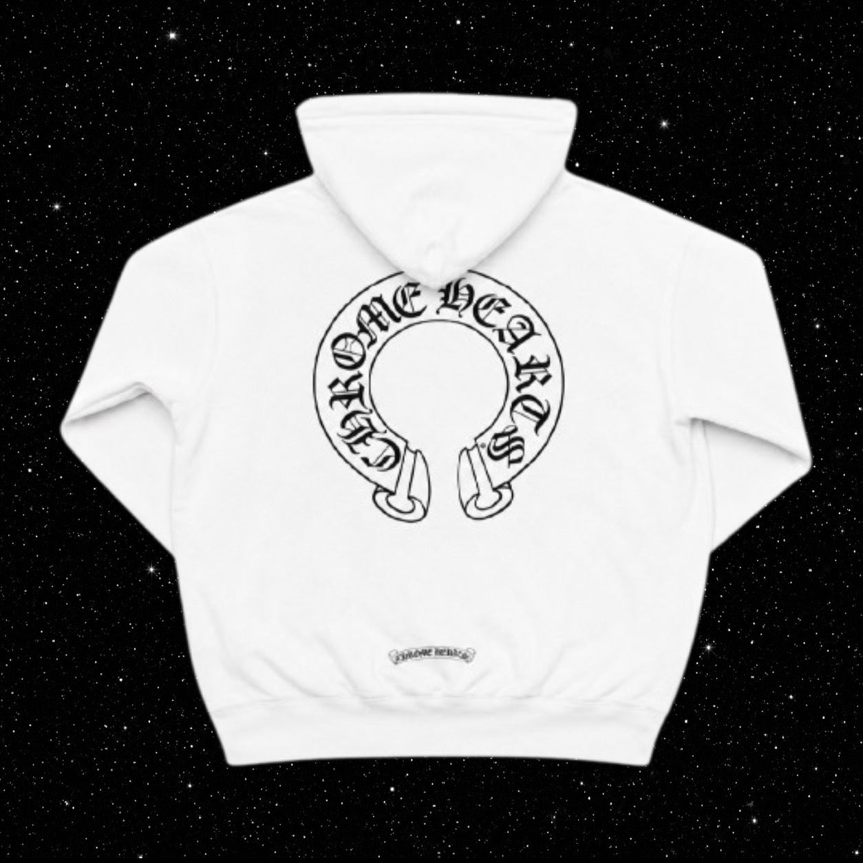 WHITE HORSESHOE ZIP-UP