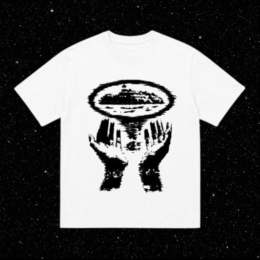 WHITE VERTEX CORT TEE